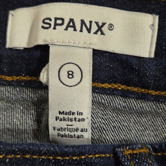 Spanx Sculpt ReDefine High Waist Slim Straight Ankle Jeans - Picture 3 of 5